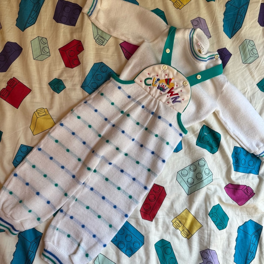 Vintage Sears Kids Clown Set
